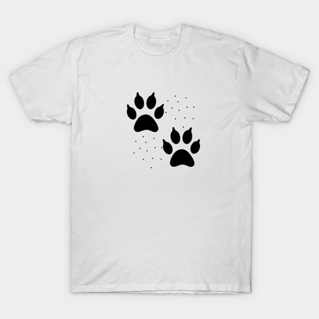 Huellas de gato T-Shirt by WilsonQR